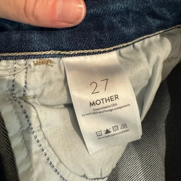 Mother Hustler Ankle Fray